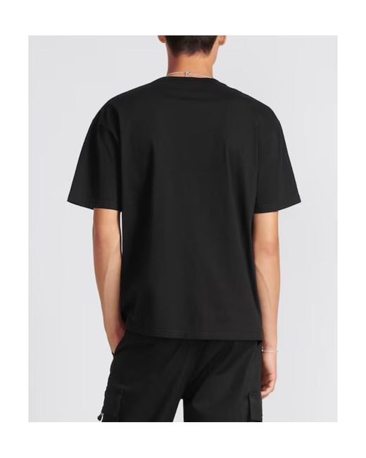 Dior Black Relaxed-Fit T-Shirt for men