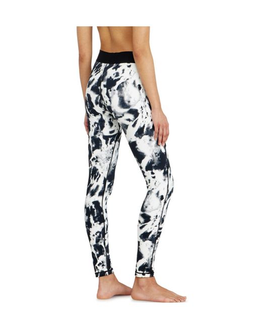 DIESEL Black Printed Leggings