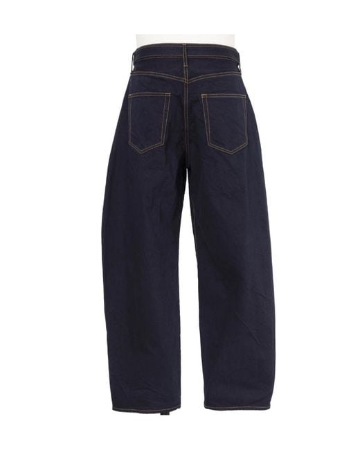 Sacai Blue Belt-Loop Jeans for men