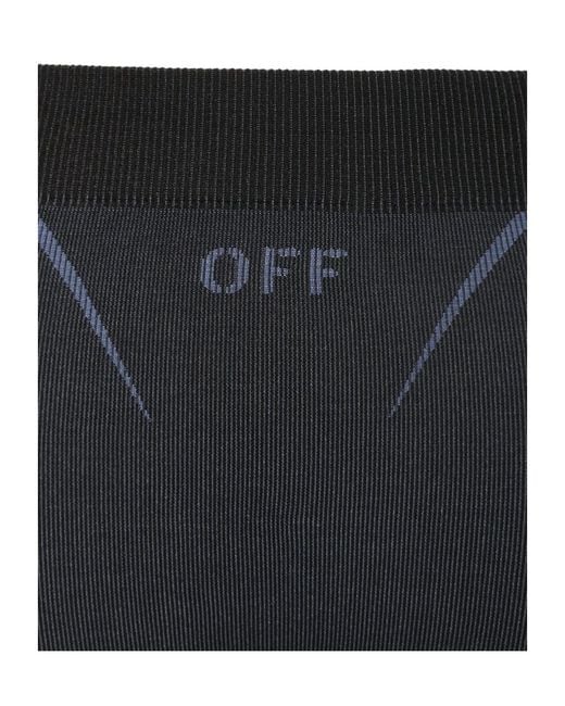Off-White c/o Virgil Abloh Black Logo Leggings
