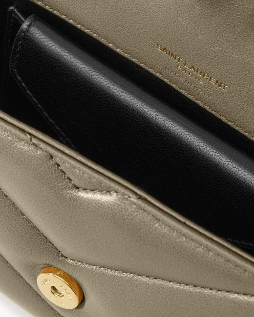 Saint Laurent White Loulou Mini