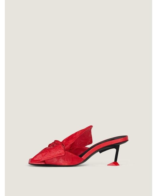 Givenchy Red Boudoir Heeled Mules