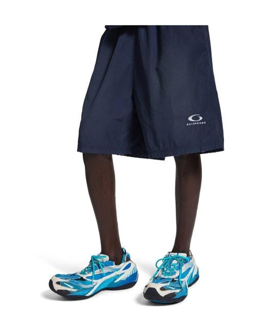 Balenciaga Blue Soleless Sneakers for men