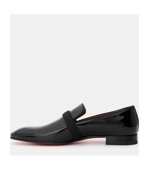 Christian Louboutin Black Slip-On Business Formal Shoes for men