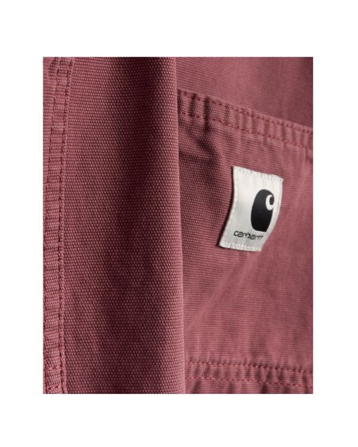 Carhartt Red Bib Overalls