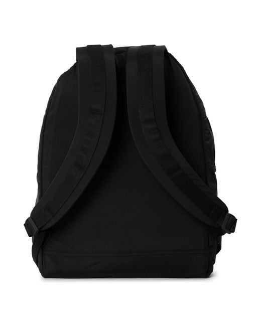 Stone Island Black Lightweight Fabric Backpack for men