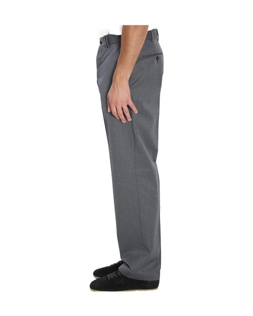 Pt Pantaloni Gray Pt Torino Slim Fit Pants for men