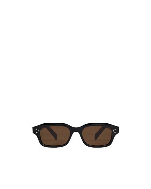 Céline White Frame 64 Sunglasses for men