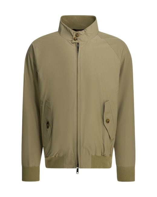 Baracuta Green Turtleneck Jacket for men