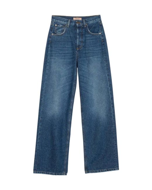Twinset Blue Classic Denim Jeans