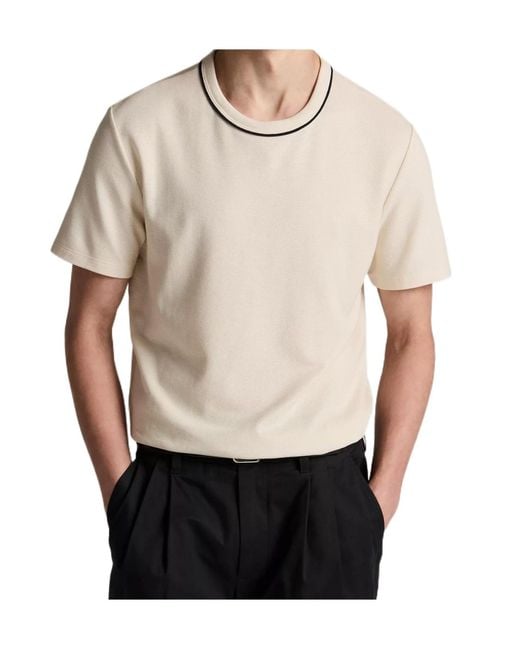 Vince White Short-Sleeved T-Shirt for men