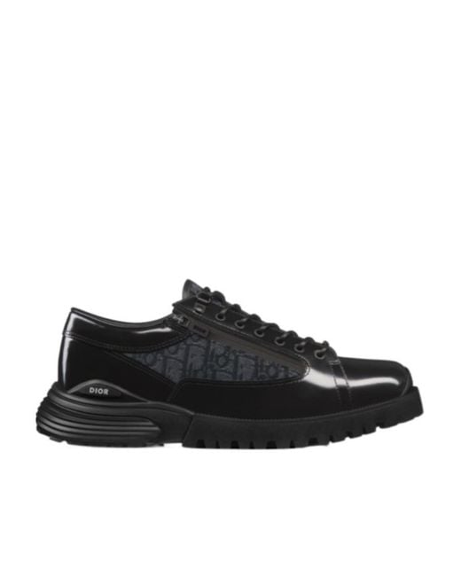 Dior Black Homme Combat Derby Shoes for men