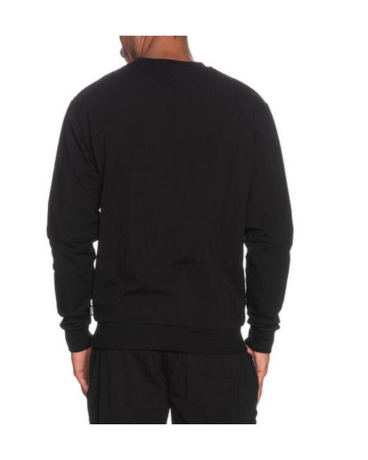 Moschino Black Underbear Printed Sweater for men
