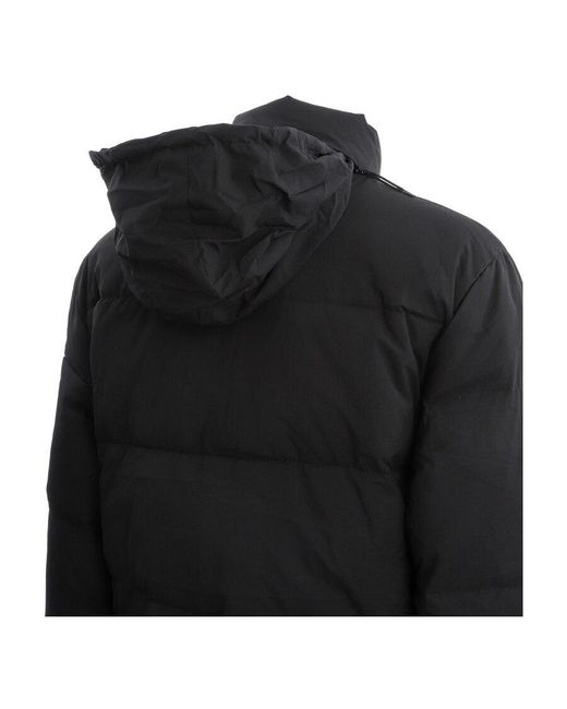KENZO Black Tiger Patch Down Jacket for men
