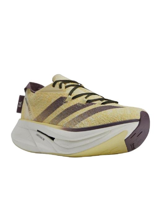 Y-3 Yellow Color Block Sneakers for men