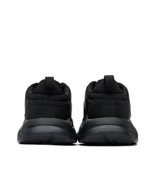 Boss Black Hugo Logo Embossed Lace-Up Sneakers for men