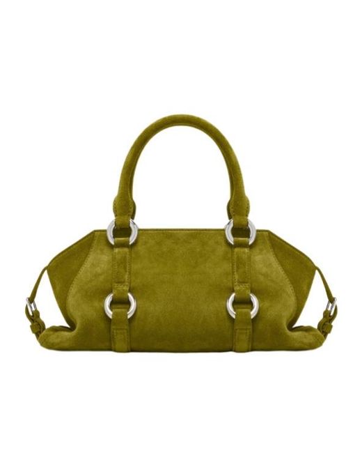McQueen Green Farringdon Small Tote Bag