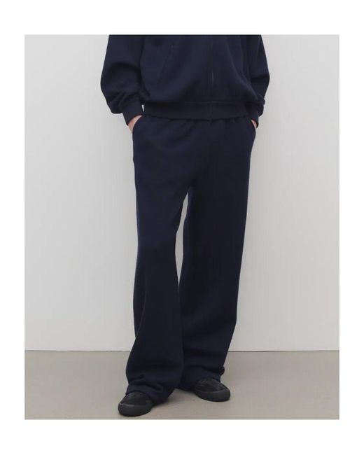 The Row Blue Zaven Elasticated Trousers for men