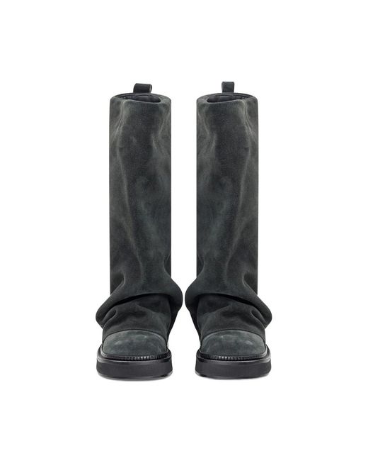 The Attico Black The Combat Boots