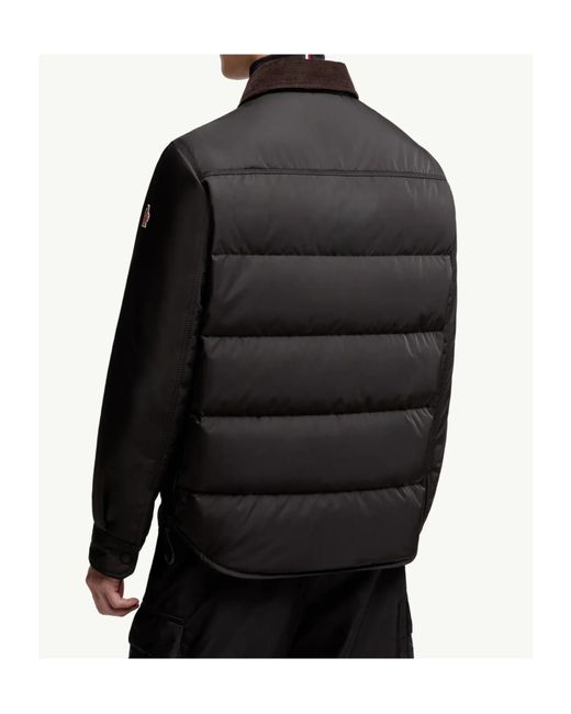 Moncler Black Grenoble Waterton Down Field Jacket for men