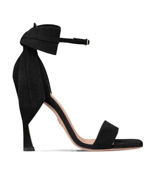 Dior Black Mlle Heeled Sandal