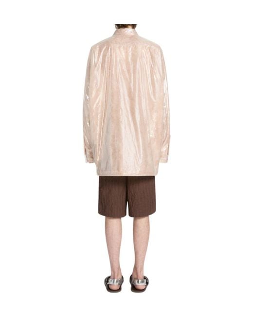 Dries Van Noten Natural Padded Shirt for men