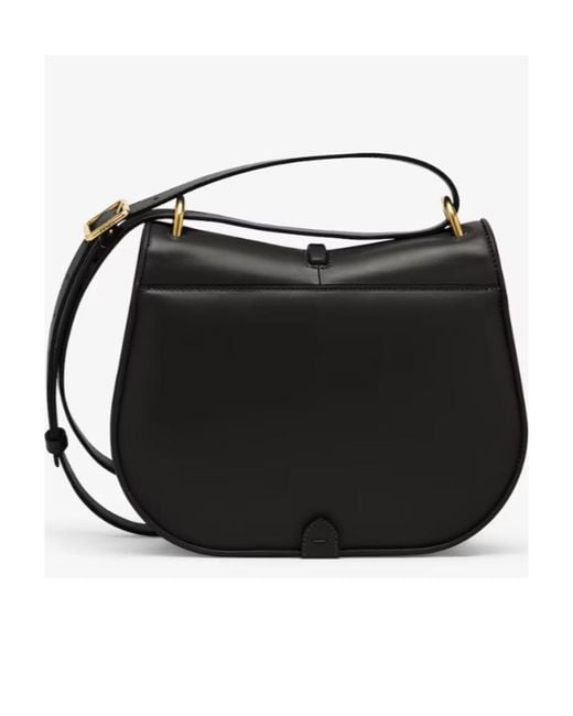 Fendi Black Cmon Medium Shoulder Bag