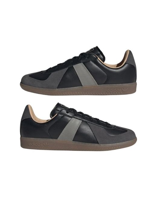 Adidas Originals Black Bw Army Lace-Up Sneakers for men