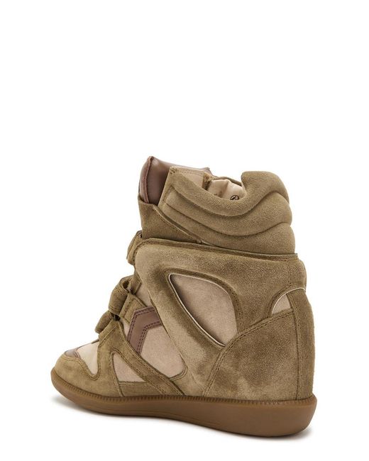 Isabel Marant Brown Soft Leather Casual Shoes