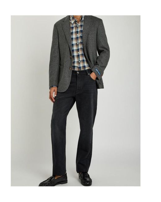 Polo Ralph Lauren Black Wool-Blend Blazer for men
