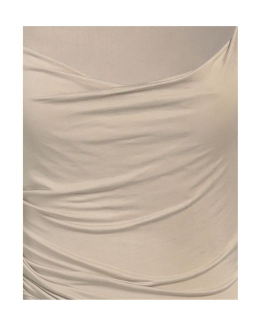 Jacquemus White Plain Colour Top