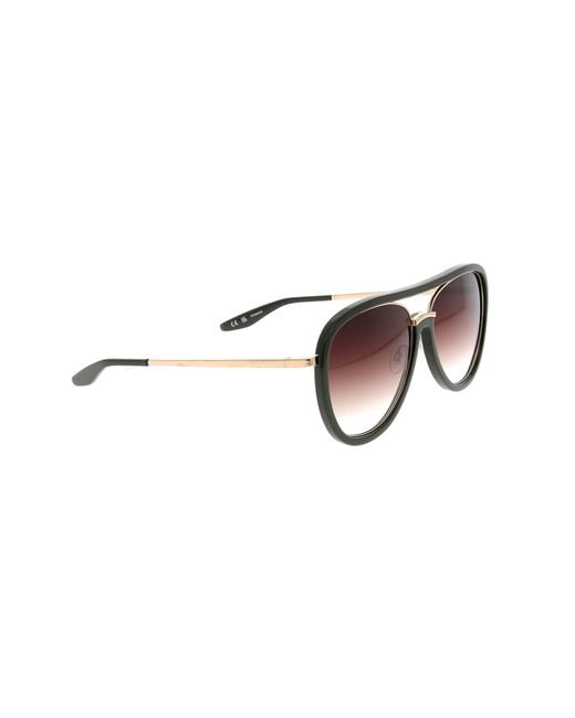 Barton Perreira Brown Fossett Pilot Frame Sunglasses