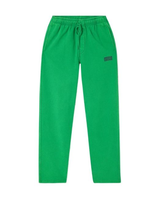 American Vintage Green Relaxed Sweatpants for men