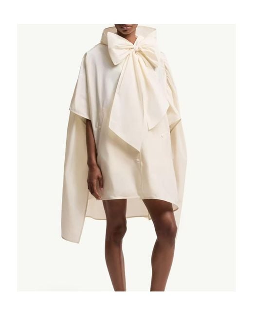 Moncler Natural Lightweight Taffeta Cape
