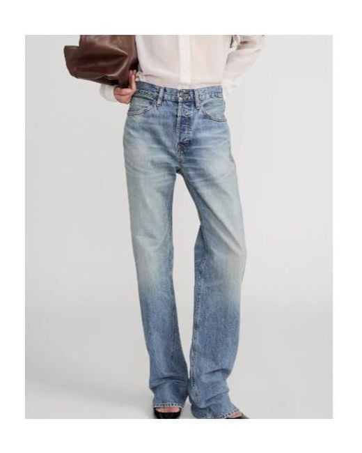 FRAME Blue The Stack Jeans