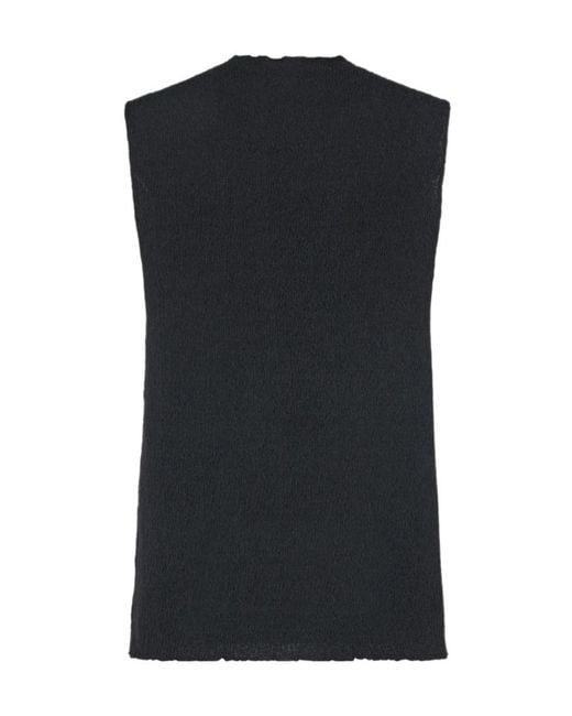 The Row Black Oakson Top