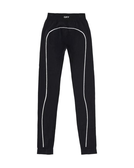 Off-White c/o Virgil Abloh Black Seamless Leggings