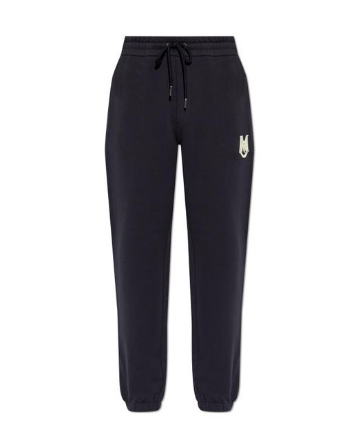 Moncler Blue Sweatpants for men