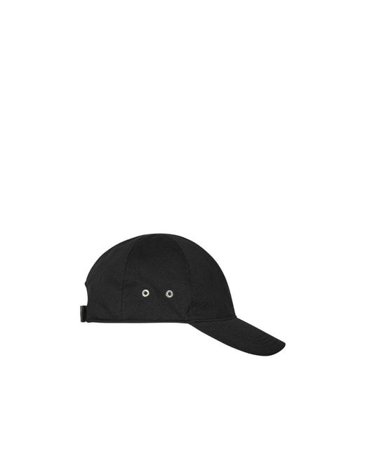 1017 ALYX 9SM Black 1017 9Sm Textured-Finish Logo Embroidered Baseball Cap for men