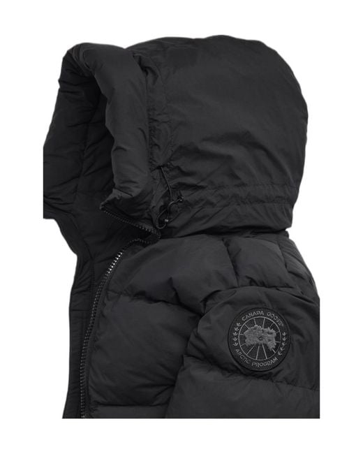 Canada Goose Black Crofton Enduraluxe Puffer for men