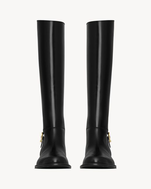 Saint Laurent Black Julia Boots