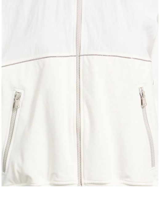 Brunello Cucinelli White Basic Color Baseball Jacket