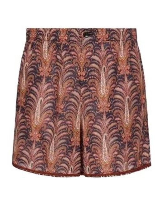 Valentino Red All-Over Patterned Bermuda Shorts for men