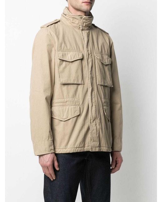 Aspesi Natural Four-Pocket Field Jacket for men