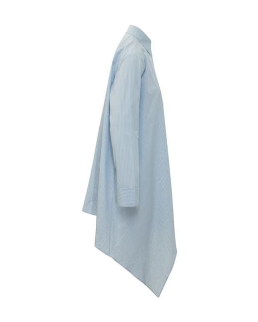 Off-White c/o Virgil Abloh Blue Shirt Dress