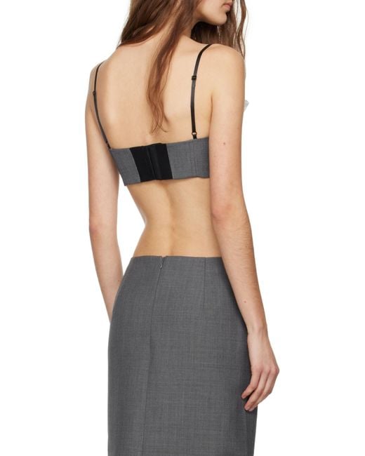 ShuShu/Tong Gray Spaghetti Strap Top