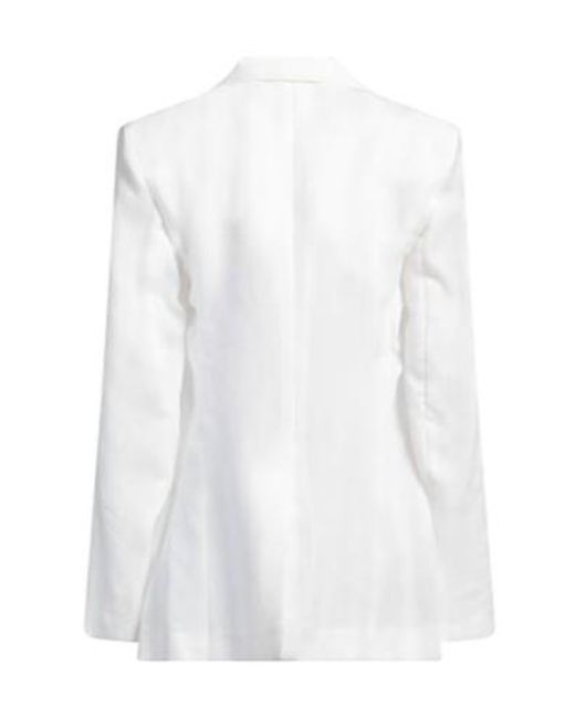 Chloé White Minimalist Blazer