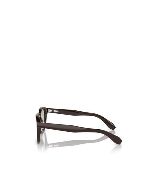 Oliver Peoples Metallic Frame Sunglasses for men