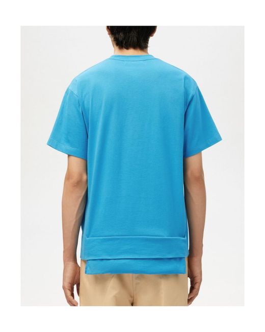 Ambush Blue Waist Pocket T-Shirt Deep Water As for men