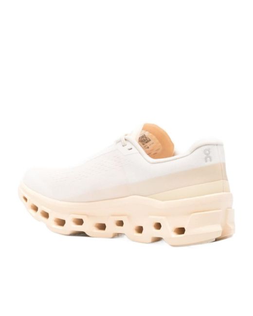On Shoes Natural Cloudmonster 1 Sneakers